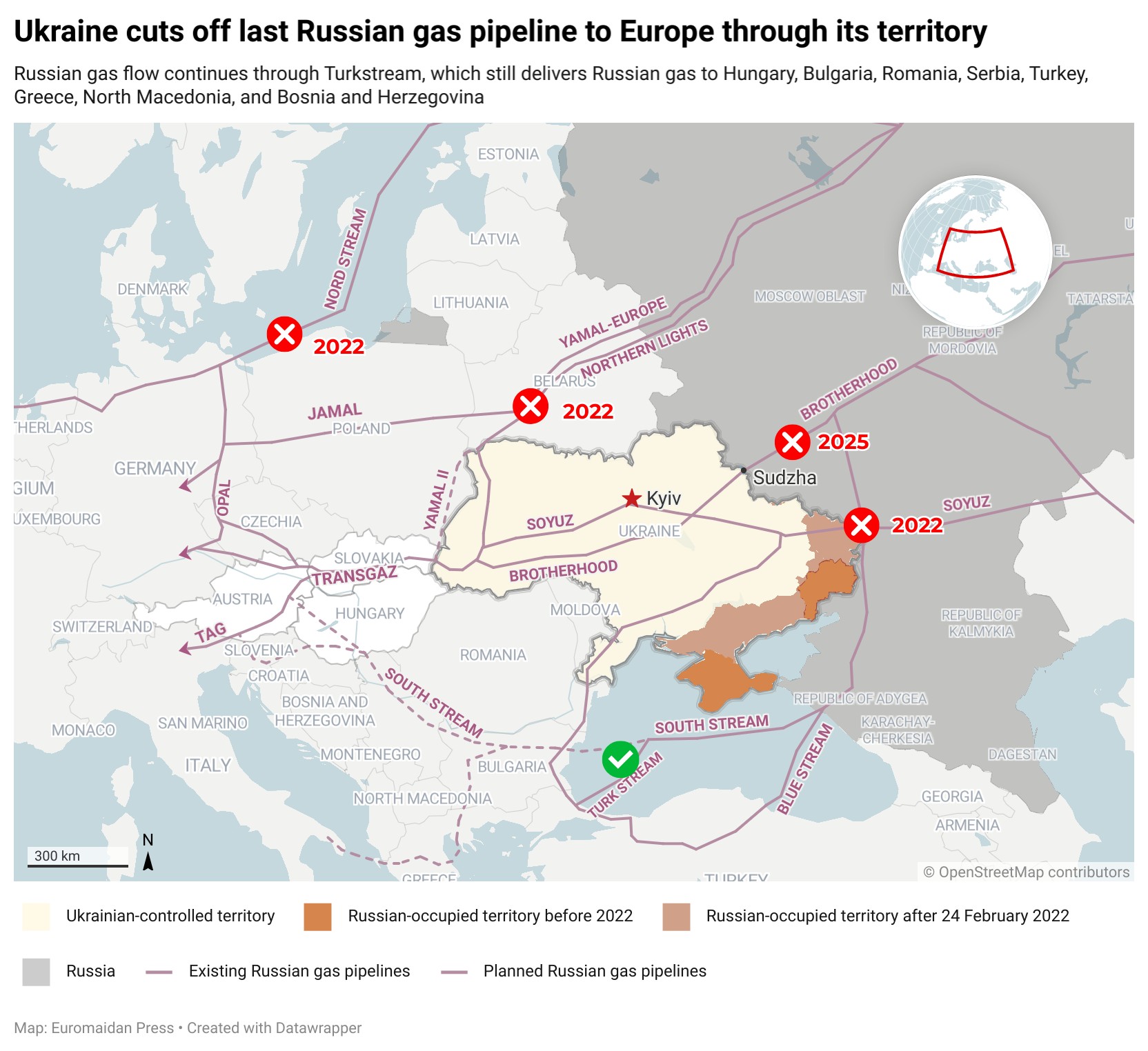 Ukraine’s Heating Season Faces Crisis as Gas Infrastructure Collapses