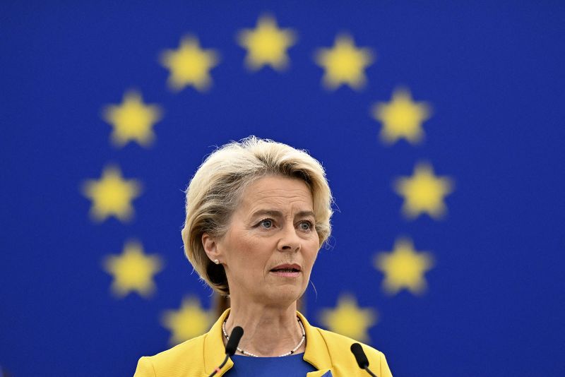EU Adopts Harsher Sanctions Against Russia, Says von der Leyen