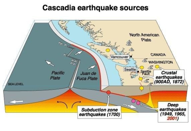 Potential Mega-Earthquake Looms Off U.S. Coast as Fault Lines Spark Concern