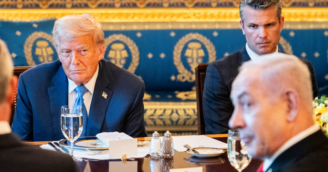 Trump and Netanyahu Set to Finalize Gaza Peace Plan in High-Stakes Meeting