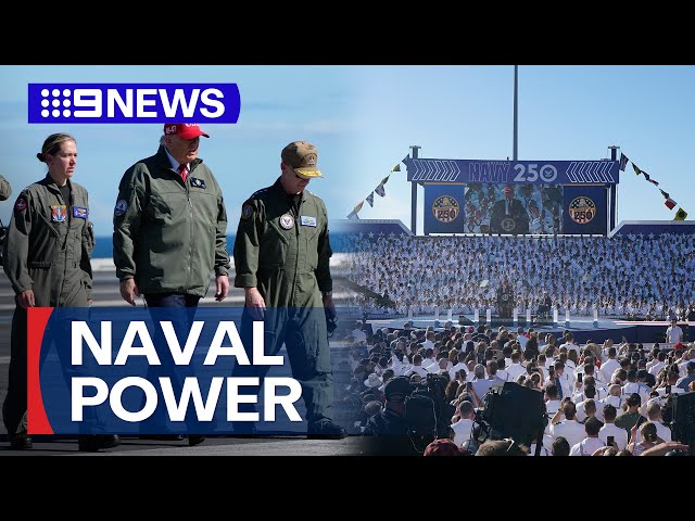 Trump Announces Grand Naval Celebration Amid Government Shutdown