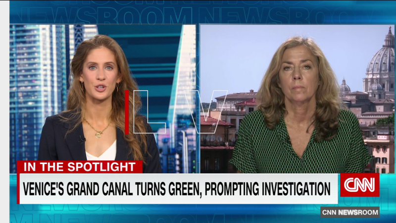 Activists Dye Grand Canal Green in Environmental Protest, Governor Condemns Action