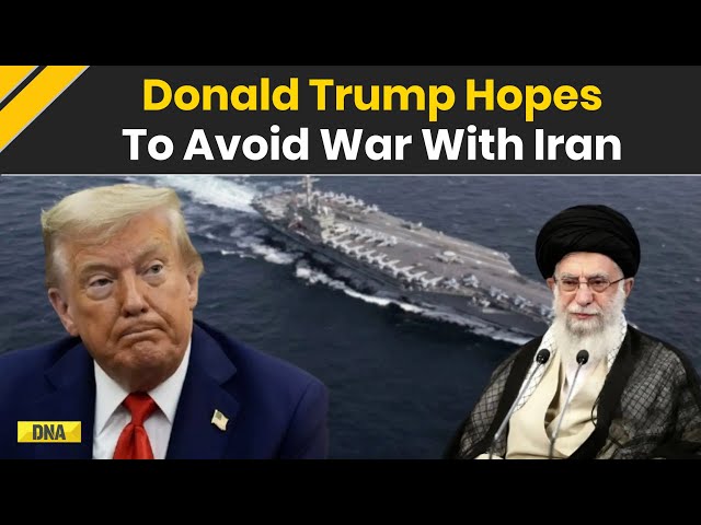 Trump Hopes U.S. Will Not Use Military Force Against Iran