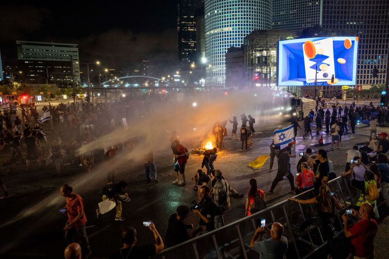 Israeli Authorities Use Force to Disperse Anti-War Rally, Detain 18