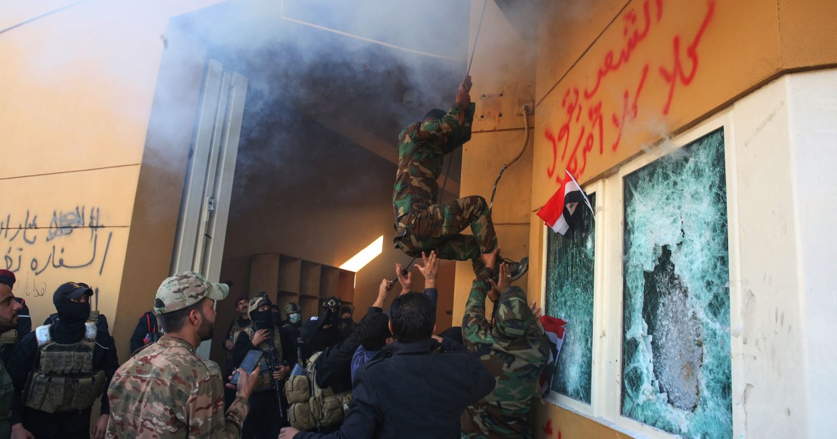 Iranian Military Strikes Baghdad U.S. Embassy All Night