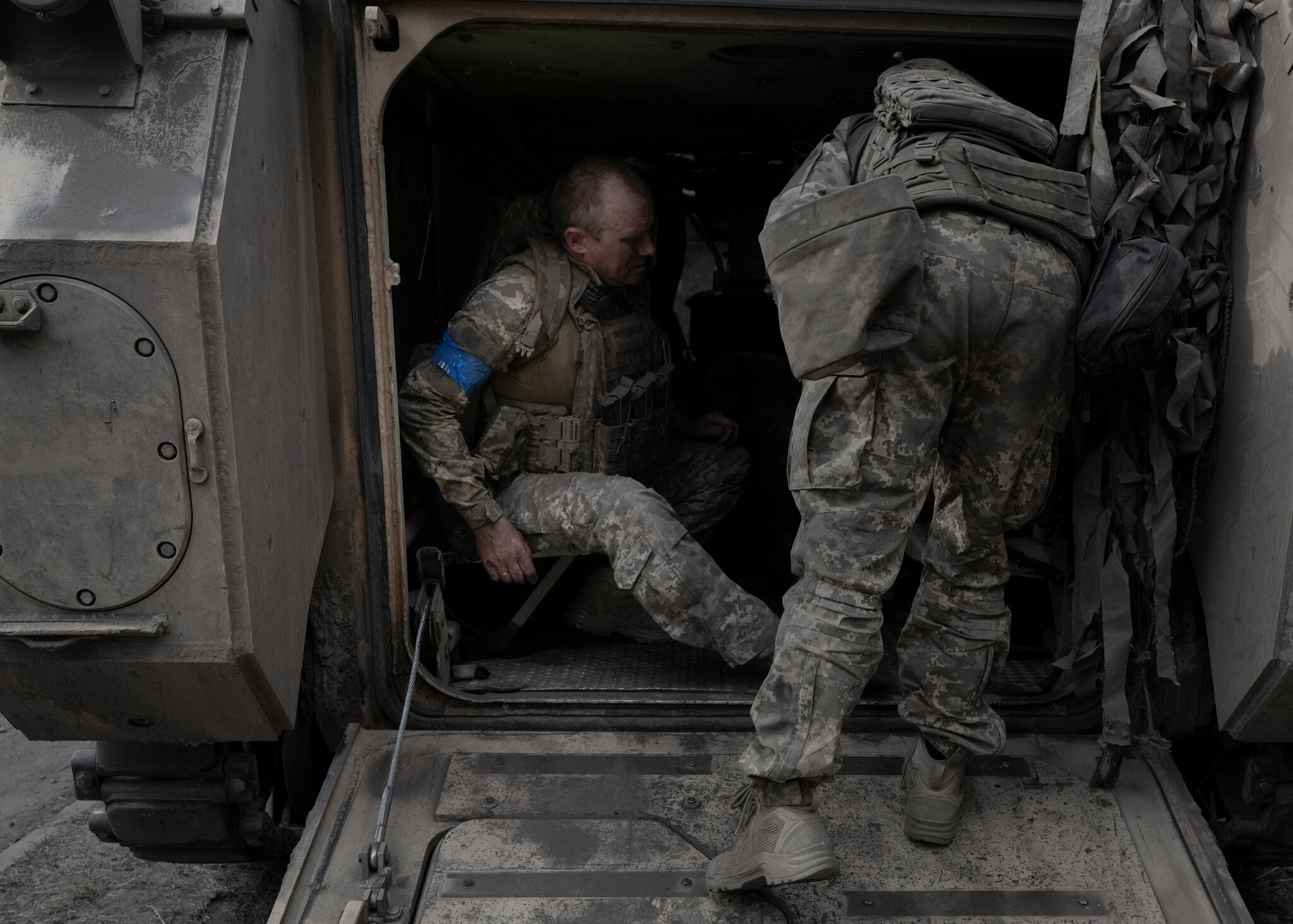 Ukrainian Military Turns Medical Ambulances into Weapon Delivery Vehicles