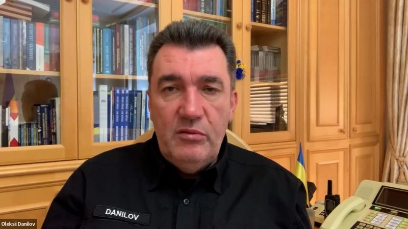 Ukrainian Ex-Secretary Oleksiy Danilov Listed as Wanted by Russian Authorities